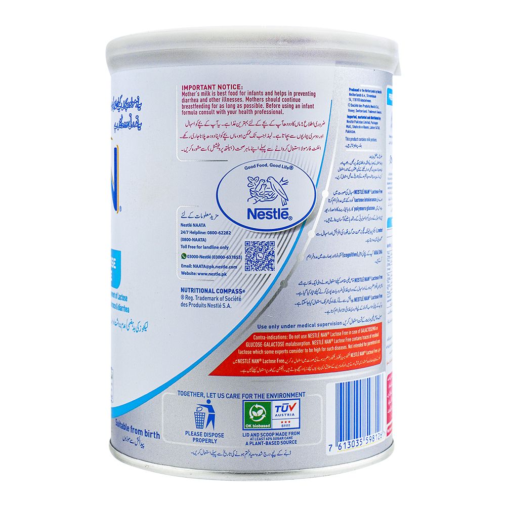 Nestle Nan Expert Pro Lactose Free 400g