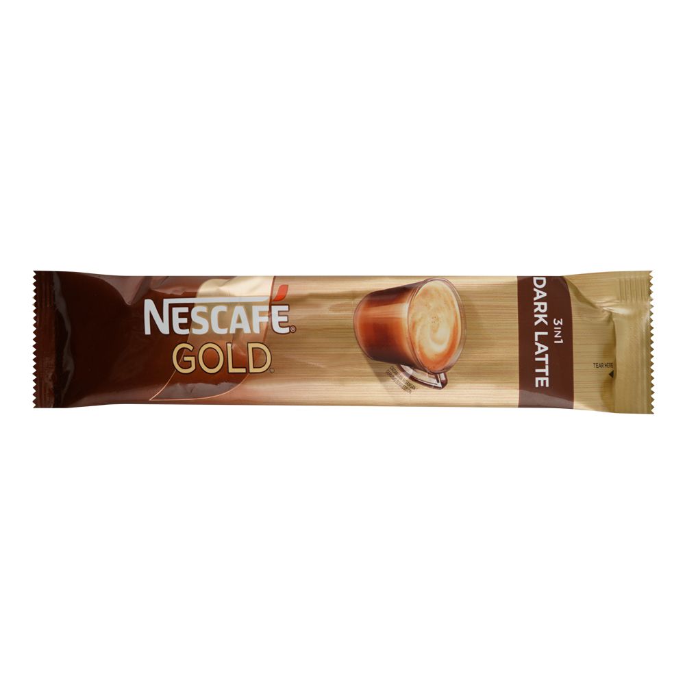 Nescafe Gold 3-In-1 Dark Latte Pouch 34g