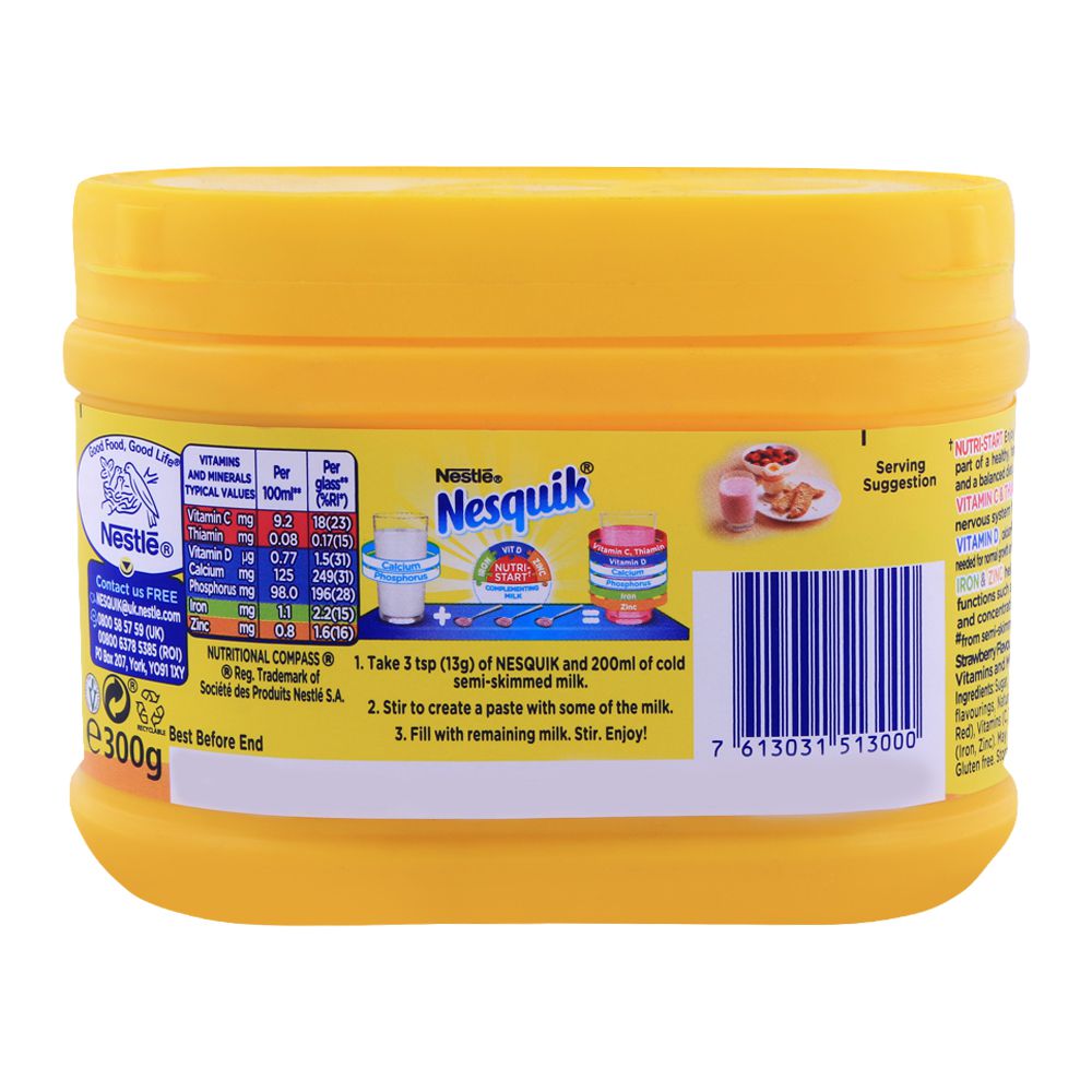 Nesquik Strawberry Powder 300g