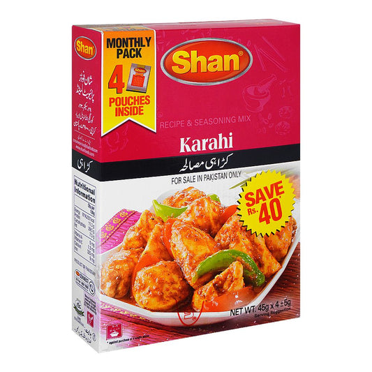 Shan Karahi Recipe Masala 60g x 4