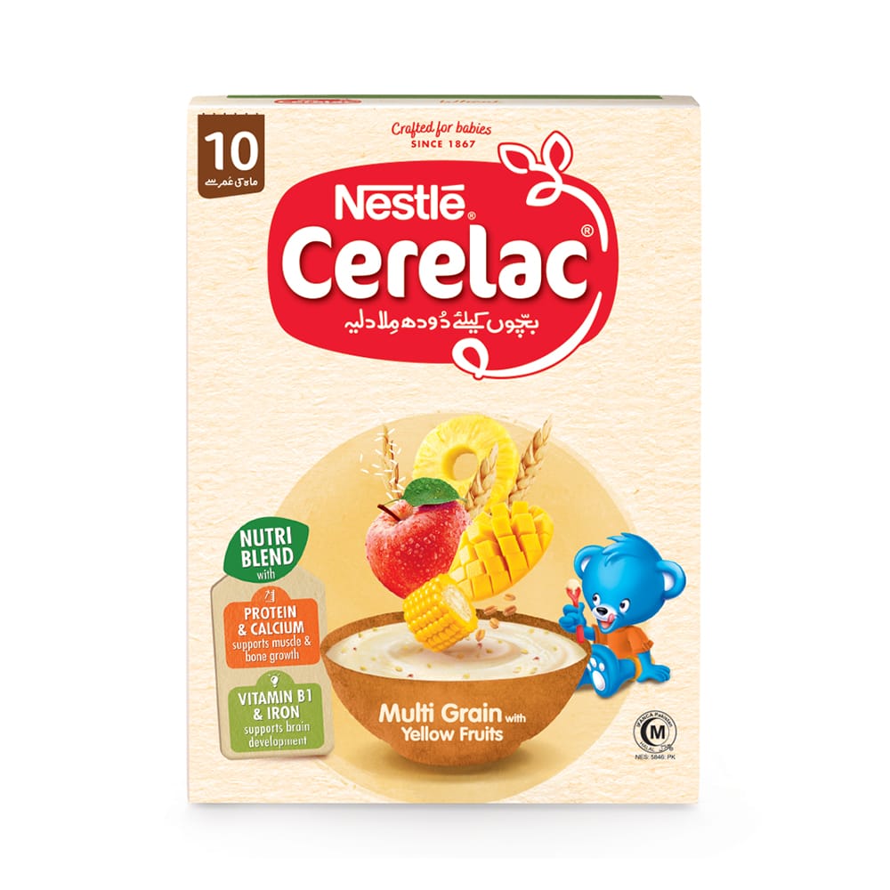 Nestle Cerelac Yellow Fruits 175g