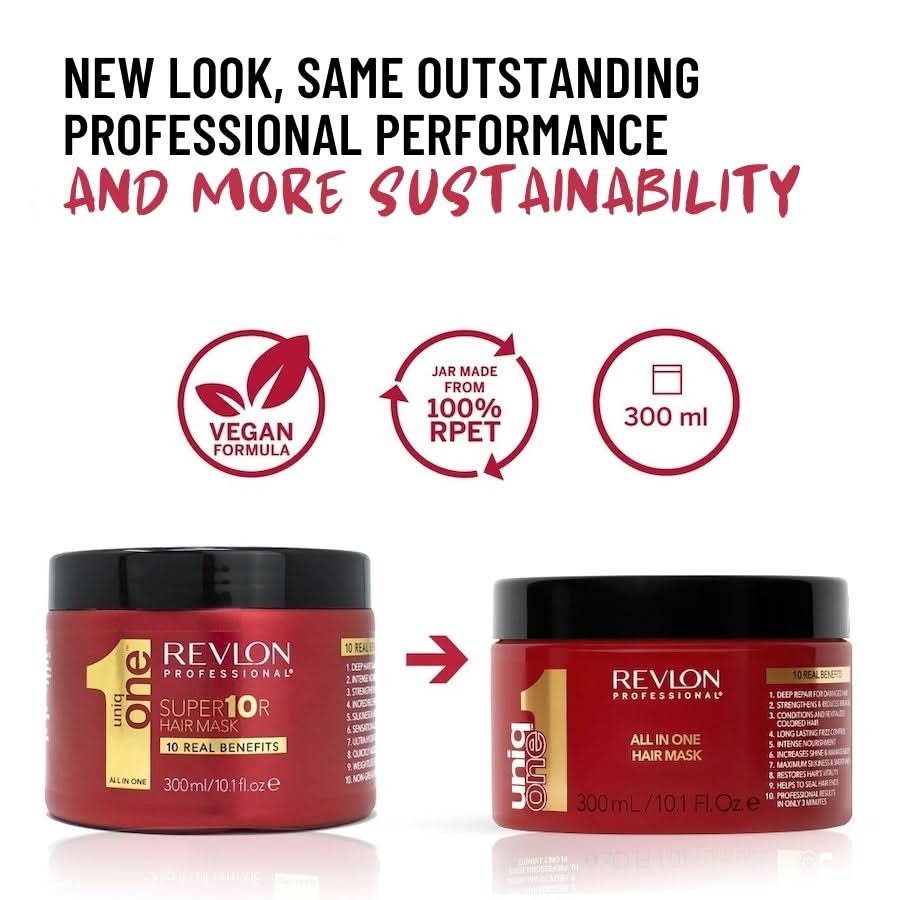UniqONE Repair Hair Treatment Mask - "All-in-One" 10 Benefits - 300ml