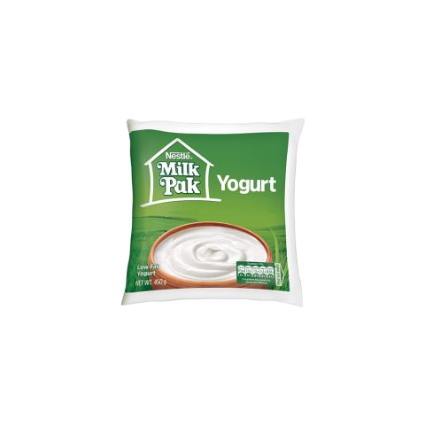 Milkpak Rich Smooth Low Fat Yogurt, Pouch, 500g