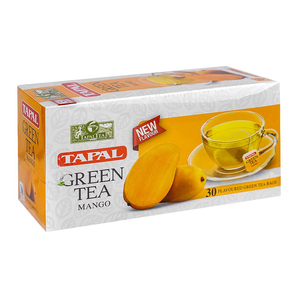 Tapal Mango Green Tea Bags 30-Pack