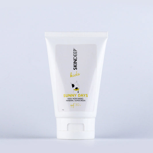 Skin deep sunny days - 100% non-nano mineral sunscreen