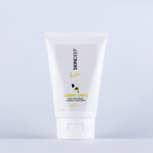 Skin deep sunny days - 100% non-nano mineral sunscreen