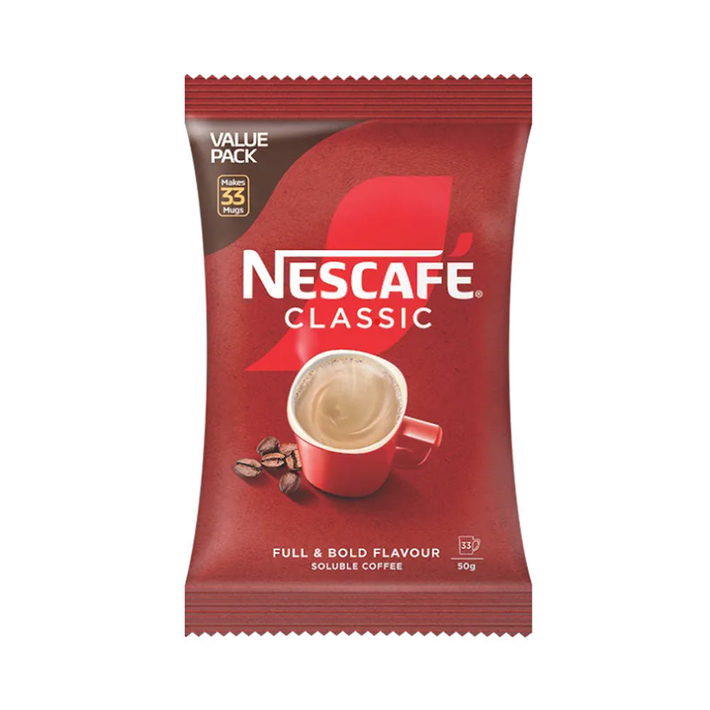 Nestle Nescafe Classic Coffee Value Pack 50g Sachet