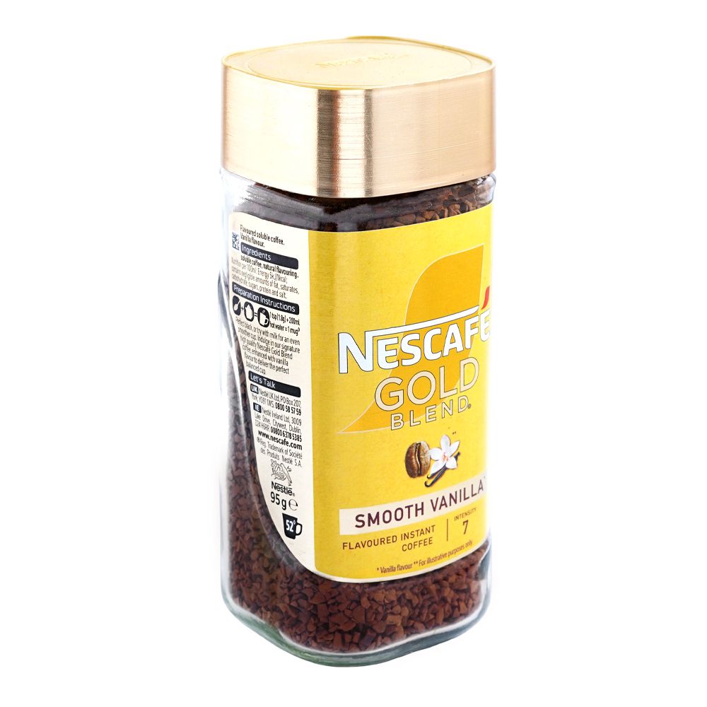 Nescafe Gold Blend Smooth Vanilla Instant Coffee 95g