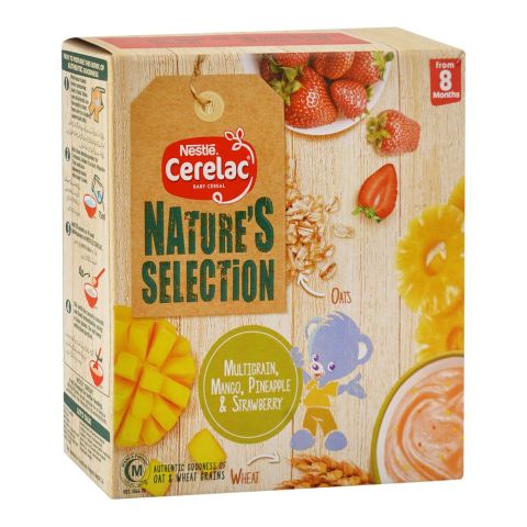 Nestle Cerelac Nature's Selection Multigrain Mango Pineapple, 175g