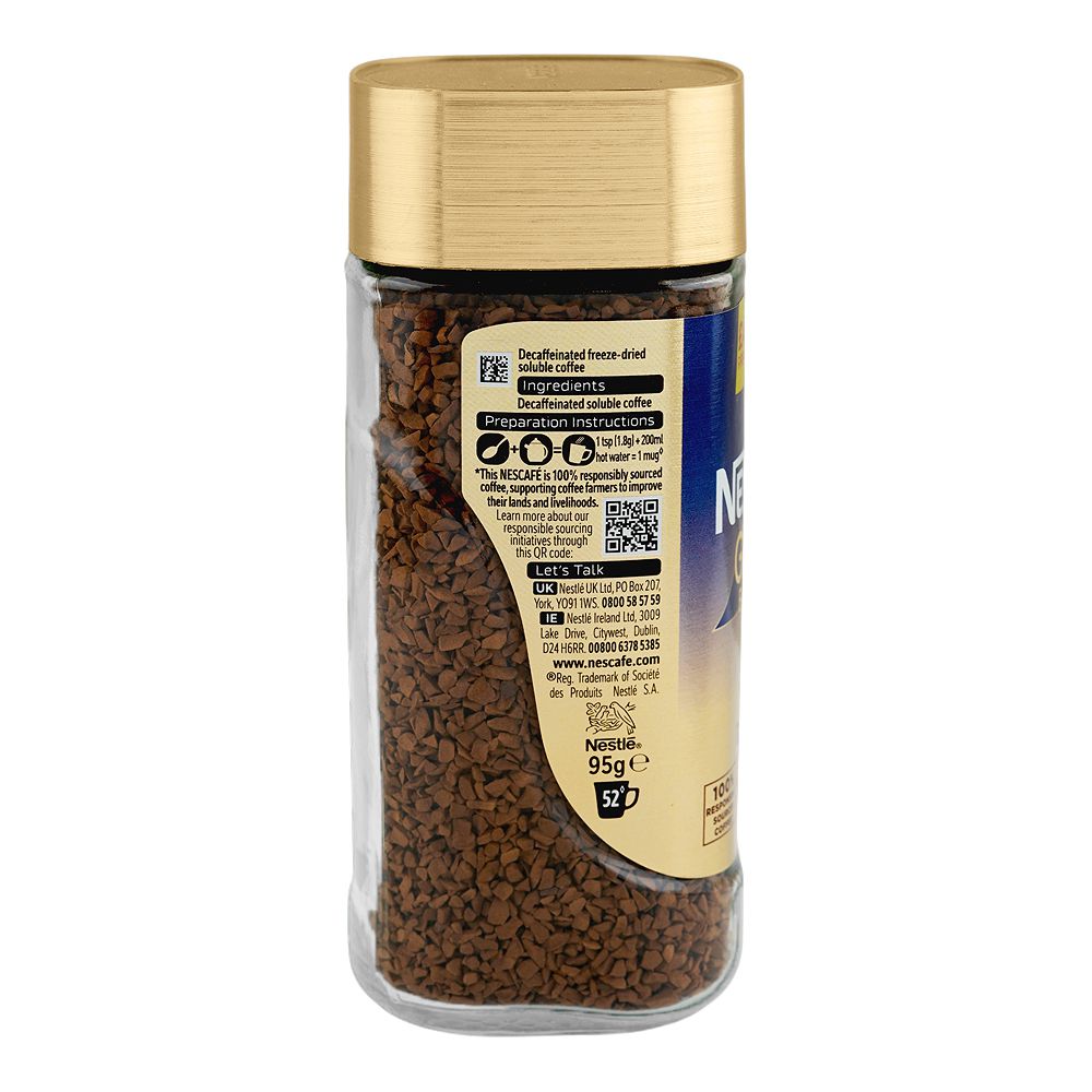 Nescafe Gold Blend Decaf Rich Aroma & Smooth Taste Coffee 95g