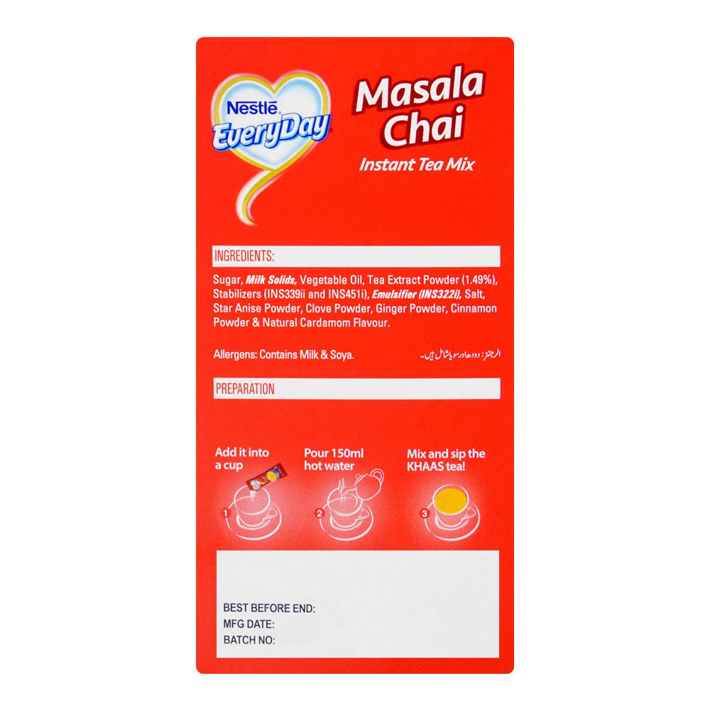 Nestle Everyday Masala Chai, Instant Tea Mix 1-Sachet 20g