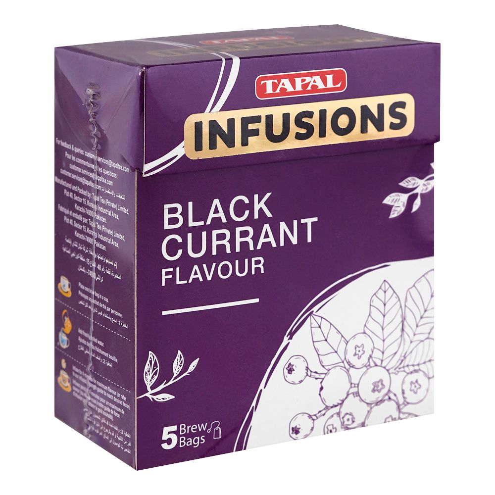 Tapal Infusion Black Currant Tea Bags 5-Pack