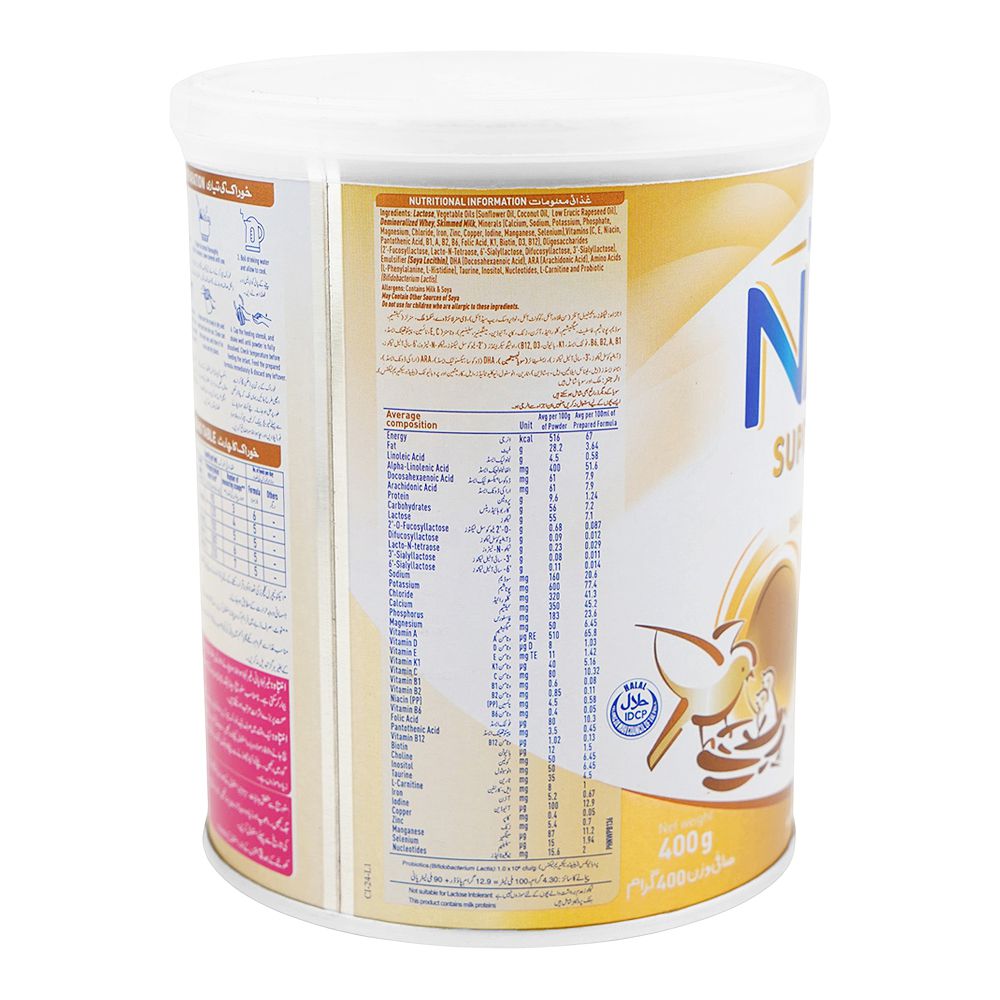 Nestle Nan-1 Supremepro Optipro Milk Powder 400g Tin