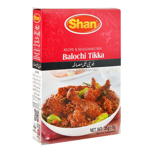 Shan Balochi Tikka Recipe Masala, 35g