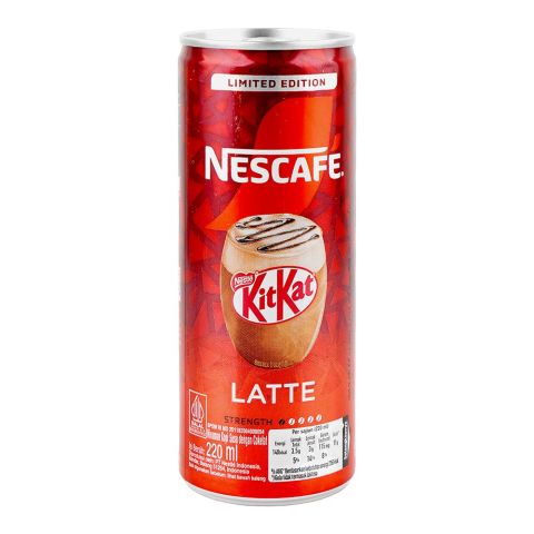 Nescafe Kit Kat Latte Drink, 220ml