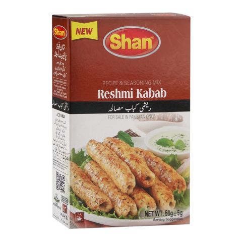 Shan Reshmi Kabab Recipe Masala, 50g