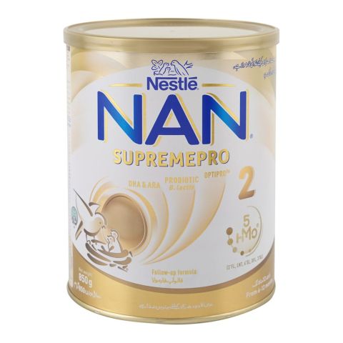 Nestle Nan-2 Supremepro Optipro Follow-Up Formula, From 6-12 Months, 850g Tin