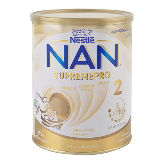 Nestle Nan-2 Supremepro Optipro Follow-Up Formula, From 6-12 Months 850g Tin