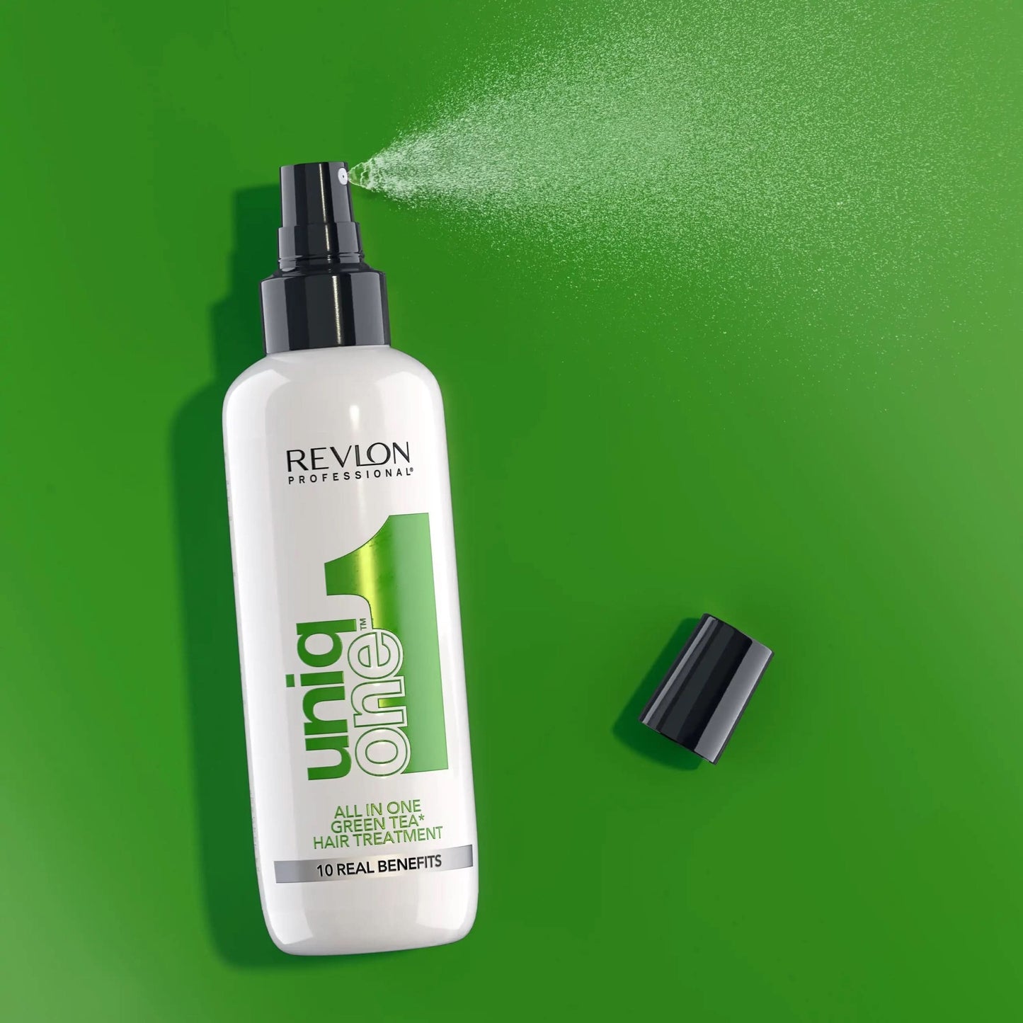 UniqONE Repair Hair Spray Leave-In Treatment - 150ml - "All-in-One" 10 Benefits Hair Serum - Green Tea Fragrance