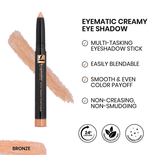ST London - Eyematic Creamy Eye Shadow - Bronze