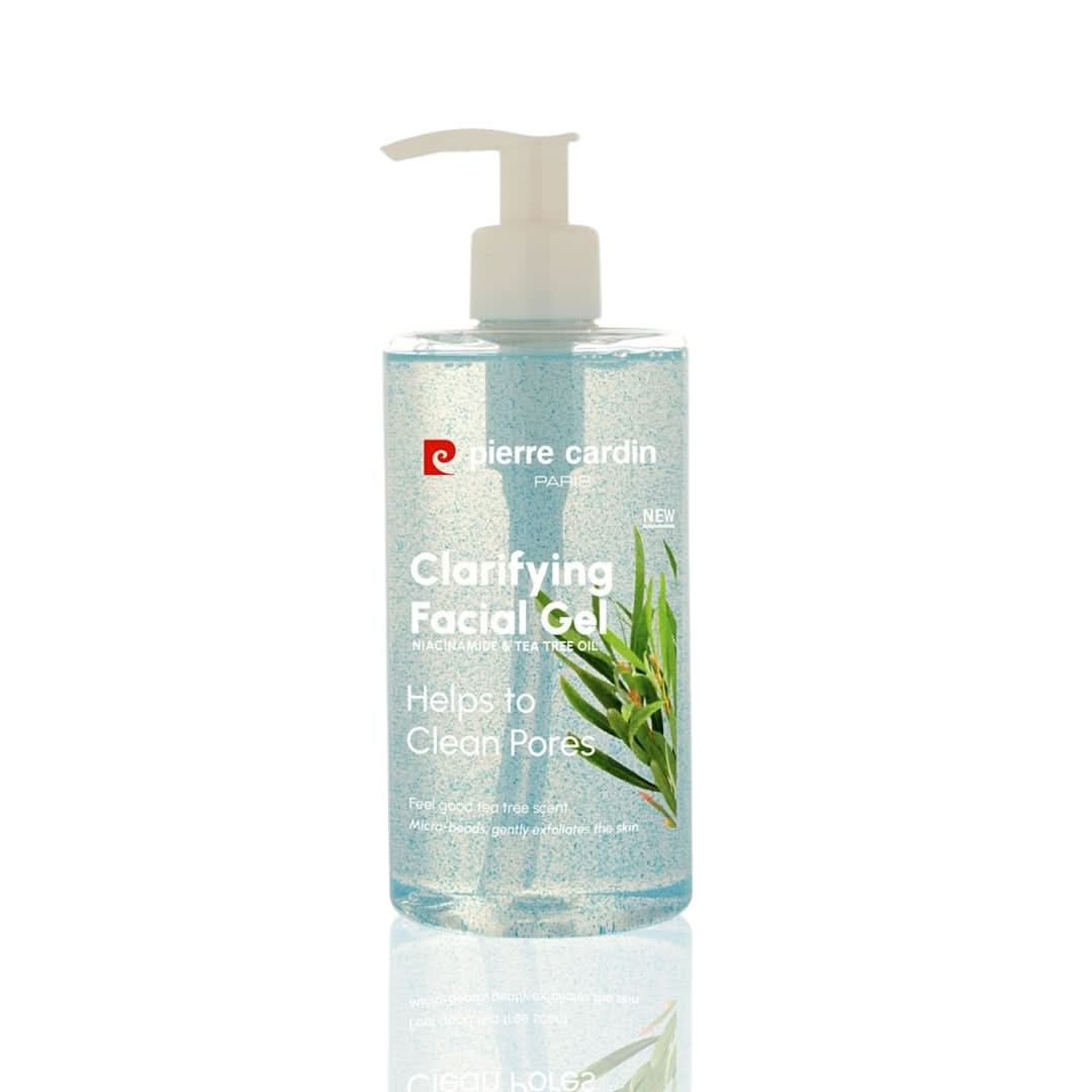 Pierre Cardin Paris Clarifying Facial Gel With Niacinamide & Tea Tree Oil 350ml