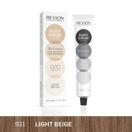 Nutri Color Filters 3-In-1 Hair Color - Light Beige 931 - 50ml