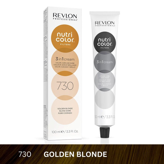 Nutri Color Filters 3-In-1 Hair Color - Golden Blonde 730 - 100ml