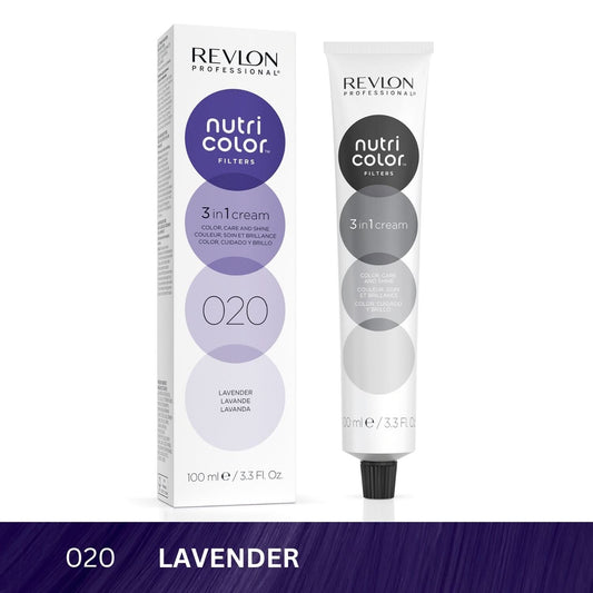 Nutri Color Filters 3-In-1 Hair Color - Lavender 020 - 100ml