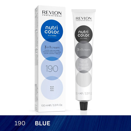 Nutri Color Filters 3-In-1 Hair Color - Blue 190 - 100ml