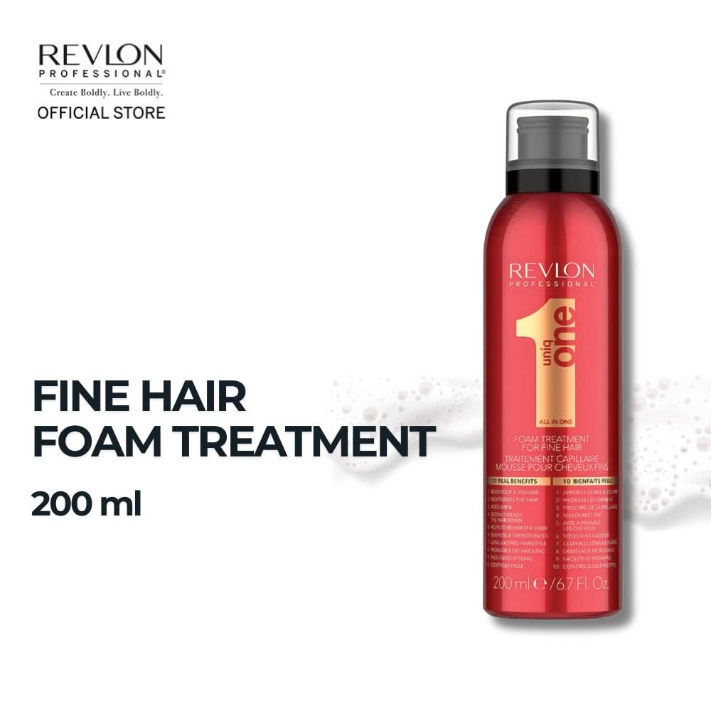 UniqONE Foam Treatment - 200ml - "All-in-One" 10 Benefits Hair Serum - Classic Fragrance