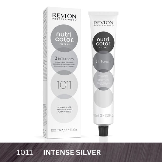 Nutri Color Filters 3-In-1 Hair Color - Intense Silver 1011 - 100ml
