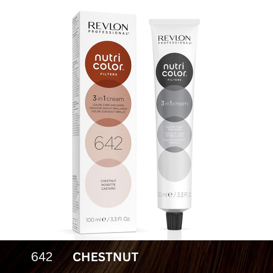 Nutri Color Filters 3-In-1 Hair Color - Chestnut 642 - 100ml