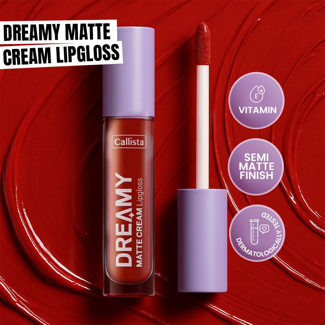 Callista Beauty Dreamy Matte Cream Lip Gloss