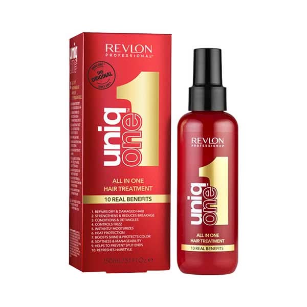 UniqONE Repair Hair Spray Leave-In Treatment - 150ml - "All-in-One" 10 Benefits Hair Serum - Classic Fragrance