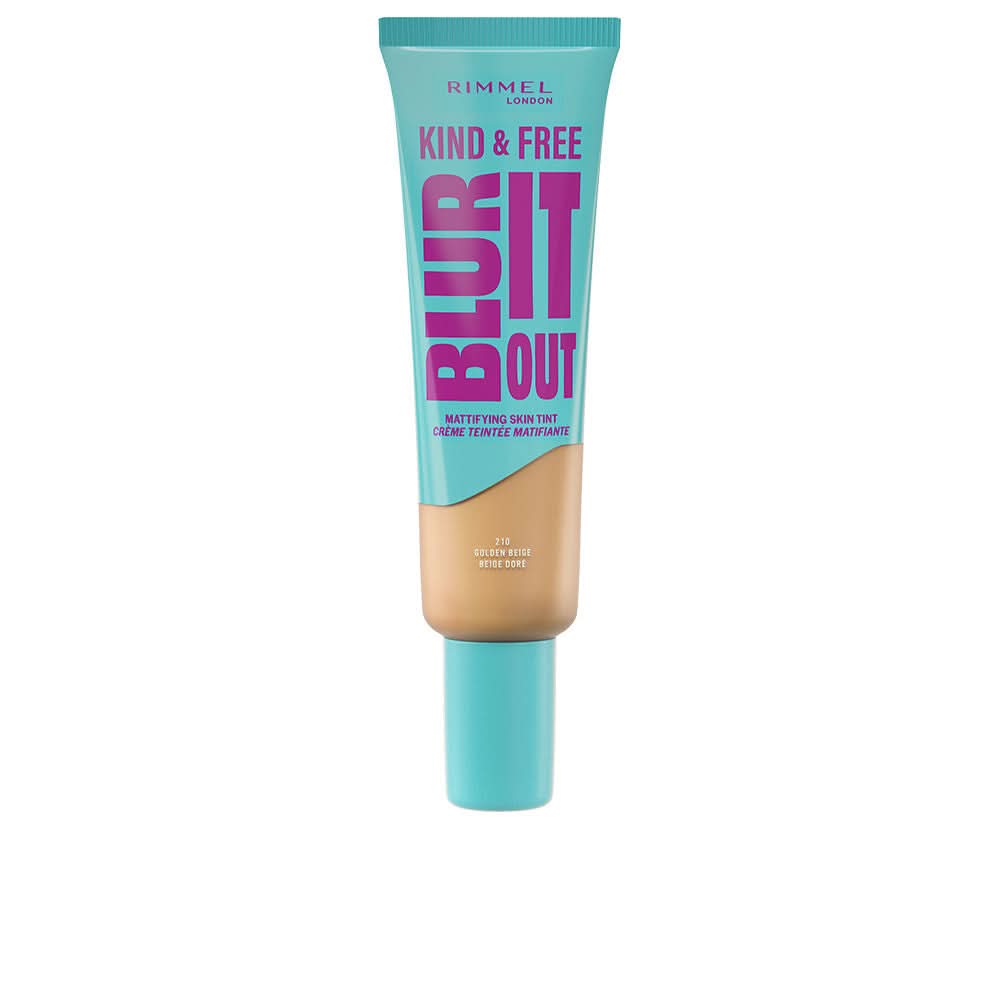Rimmel London Kind & Free Blur It Out Mattifying Skin Tint 210 Golden Beige