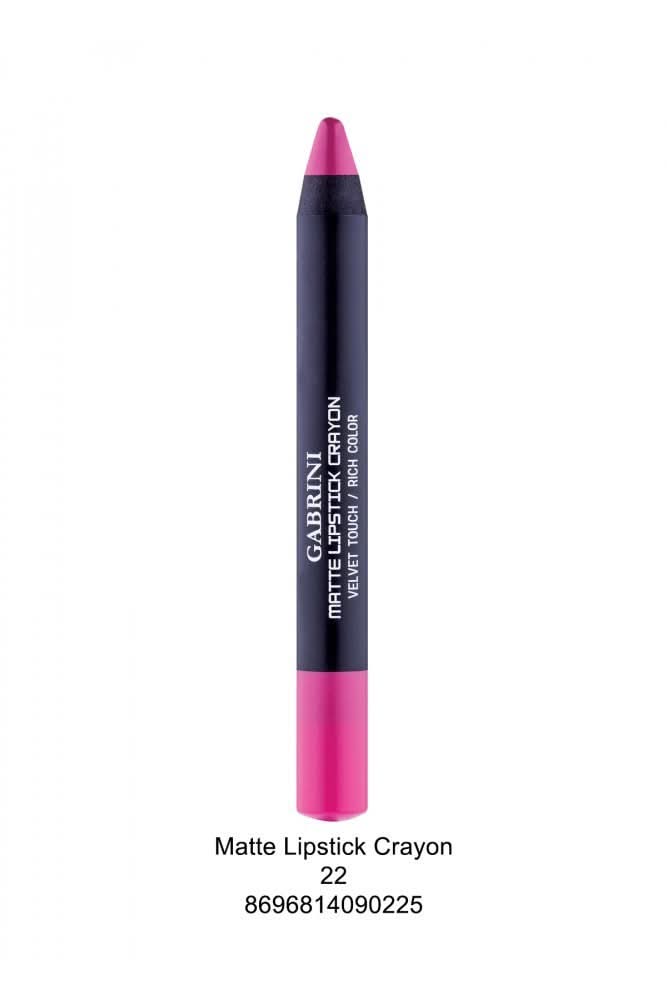 Gabrini Matte Crayon 1 Lipstick # 22
