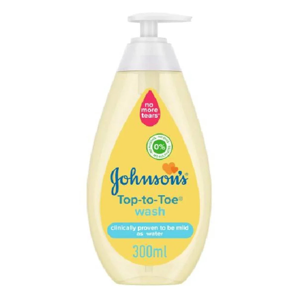Johnsons Baby Body Wash Top-To-Toe 300Ml