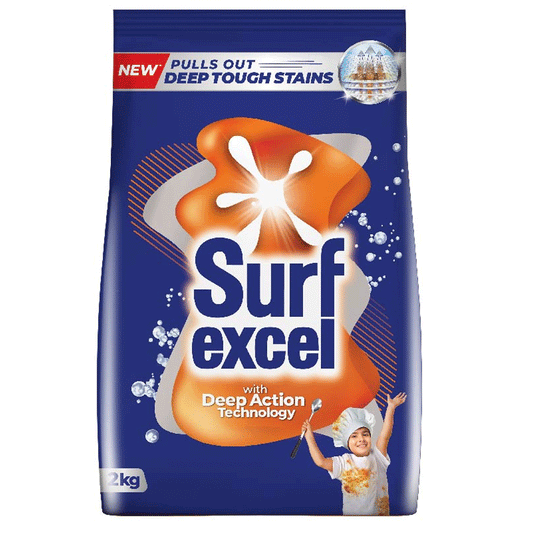Surf Excel With Fabric Care Pearls Washing Powder 2kg