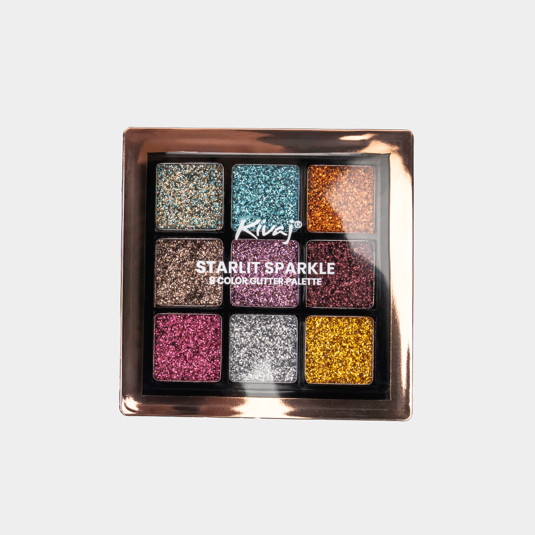 Rivaj - Starlit Sparkle Glitter Palette - 02