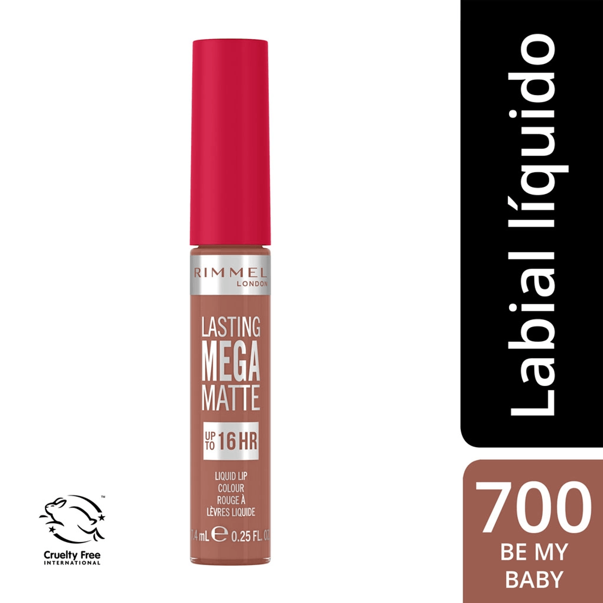 Rimmel Lasting Mega Matte Liquid Lip Color 700-Be My Baby