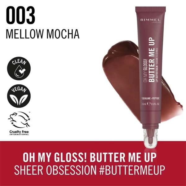 Rim Oh My Gloss Lip Butter Balm 15Ml Mellow Mocha 004