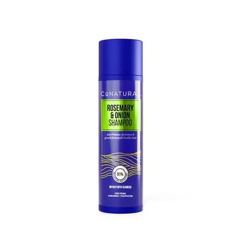 conatural rosemary & onion shampoo 250ml