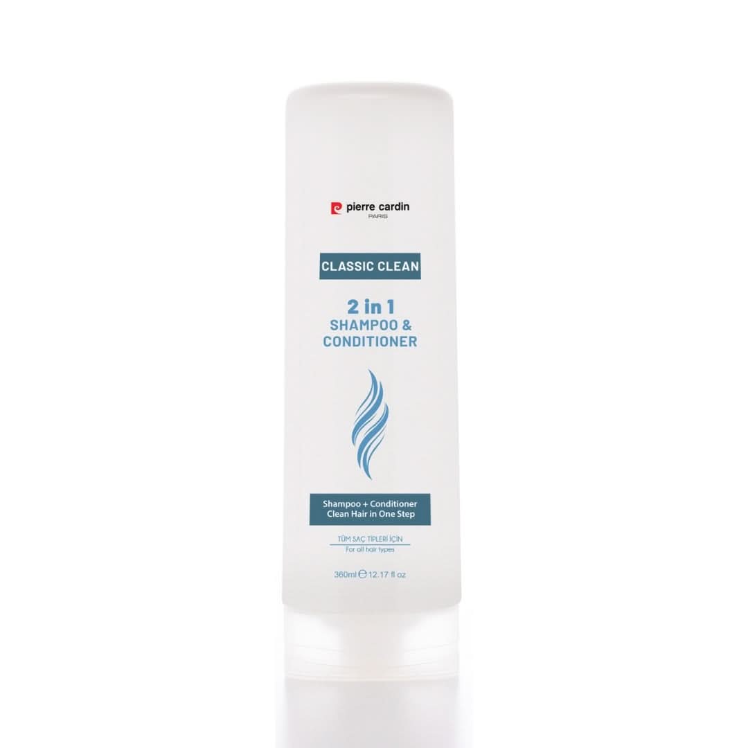 Pierre Cardin Paris Classic Clean 2 In 1 Shampoo & Conditioner 360ml
