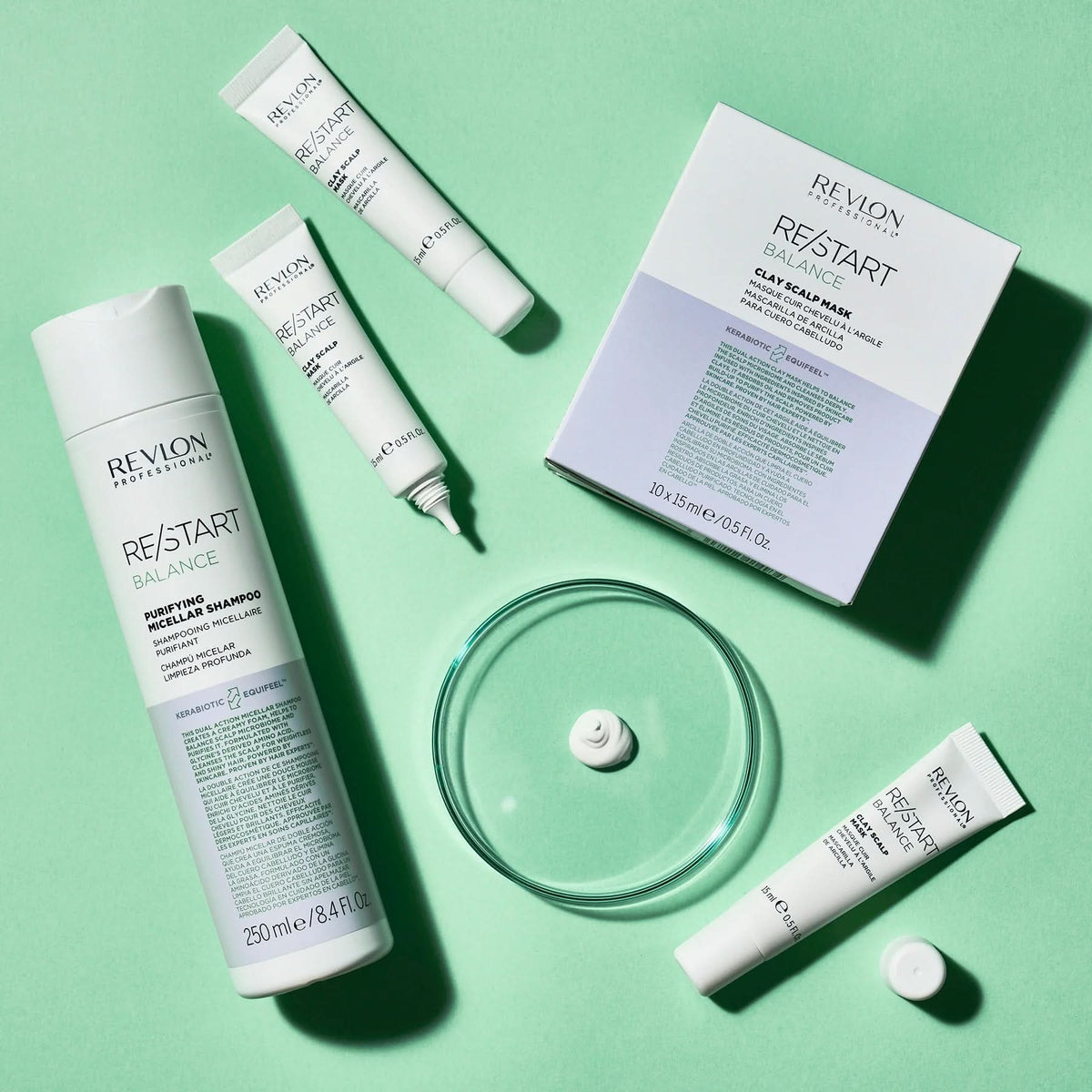 RE/START Balance Clay Scalp Mask 10X15 ML