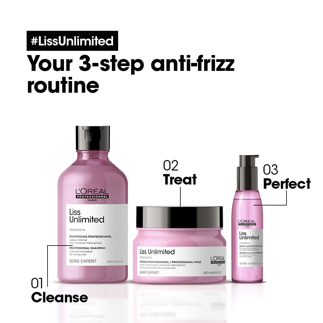 L'Oreal Professionnel Serie Expert Liss Unlimited Mask 250 ML - For Frizzy & Unruly Hair