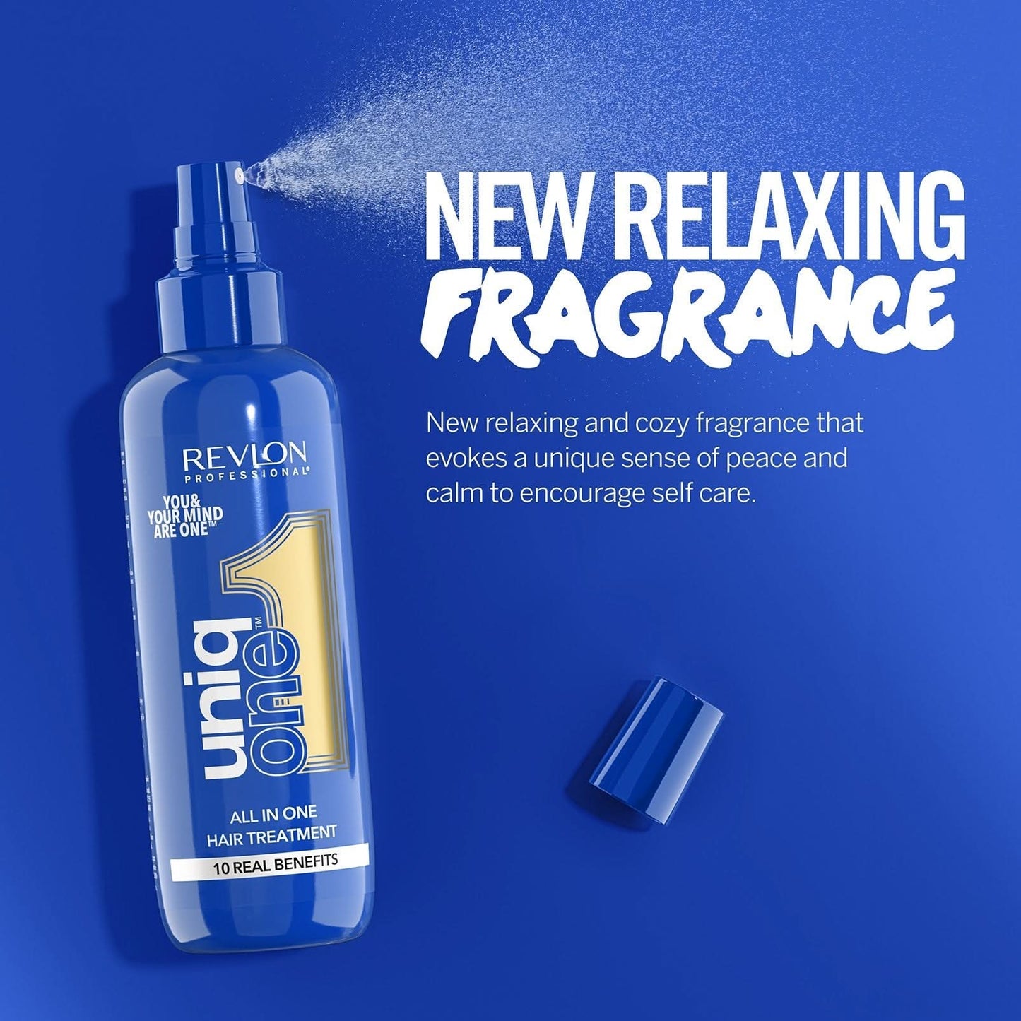 UniqONE Repair Hair Spray Leave-In Treatment - 150ml - "All-in-One" 10 Benefits Hair Serum - Mental Wellness Edition