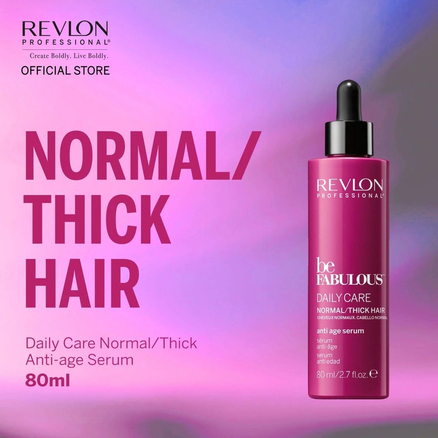 BeFabulous Normal/Thick Hair Anti Age Serum 80ml