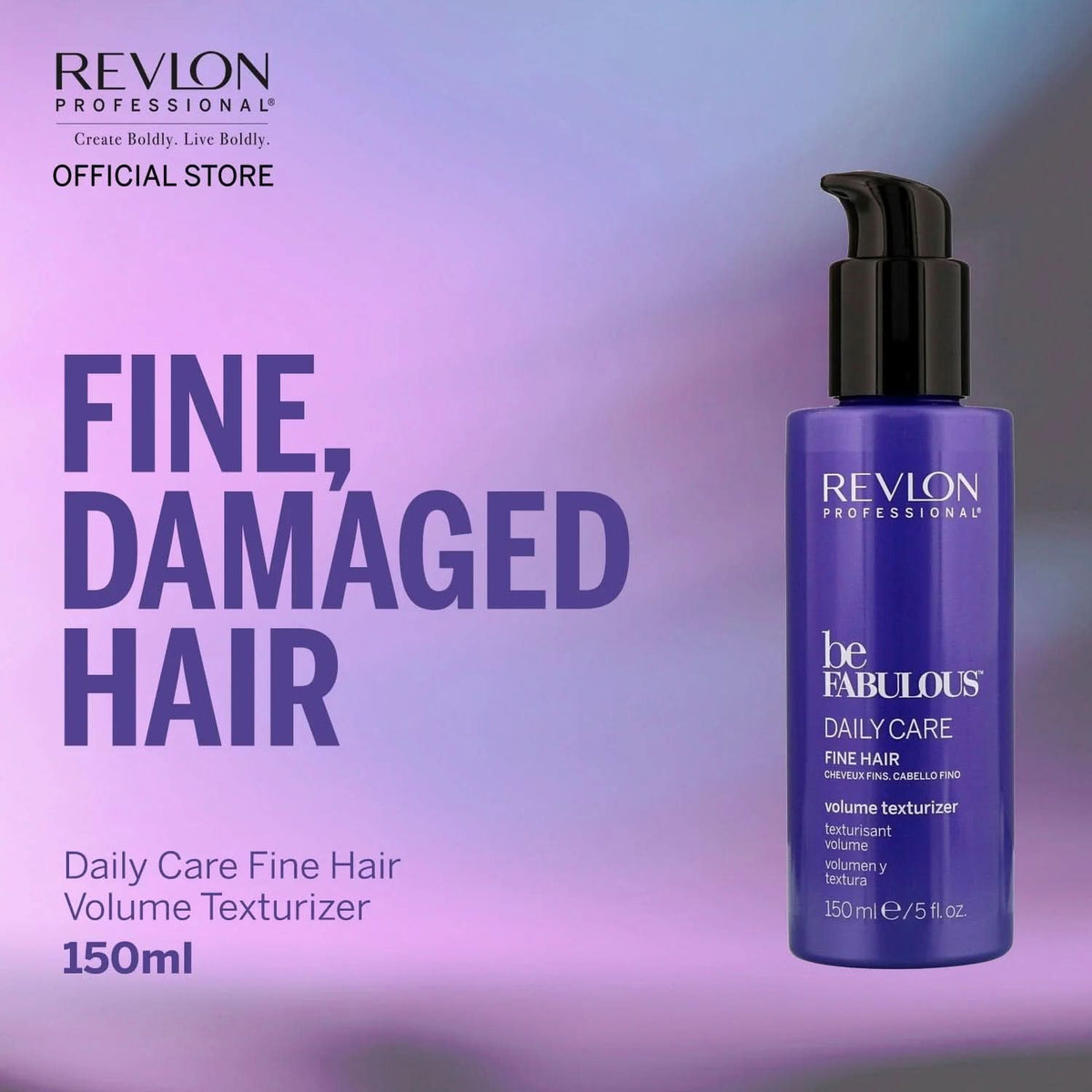 BeFabulous Fine Hair Volume Texturizer Hair Serum 150ml