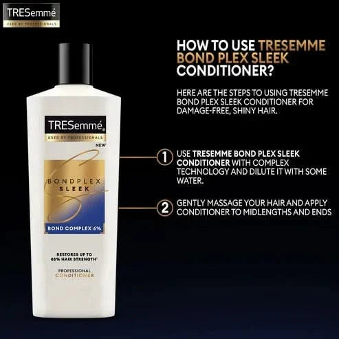 TRESEMME BONDPLEX SLEEK AND REPAIR CONDITIONER 160ML