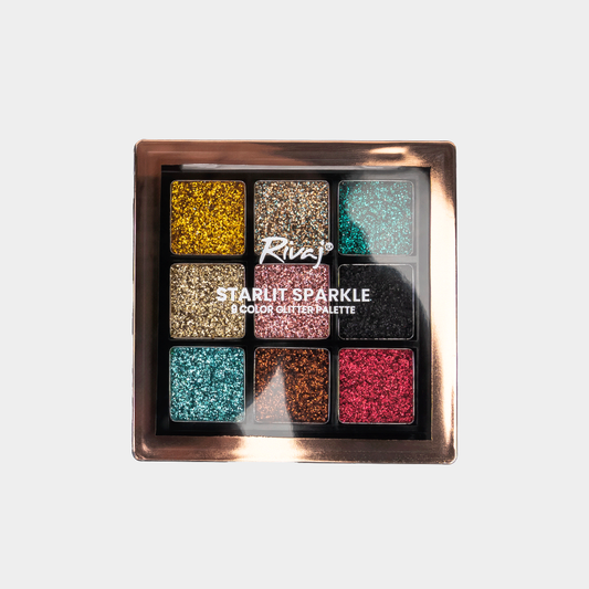 Rivaj - Starlit Sparkle Glitter Palette - 03